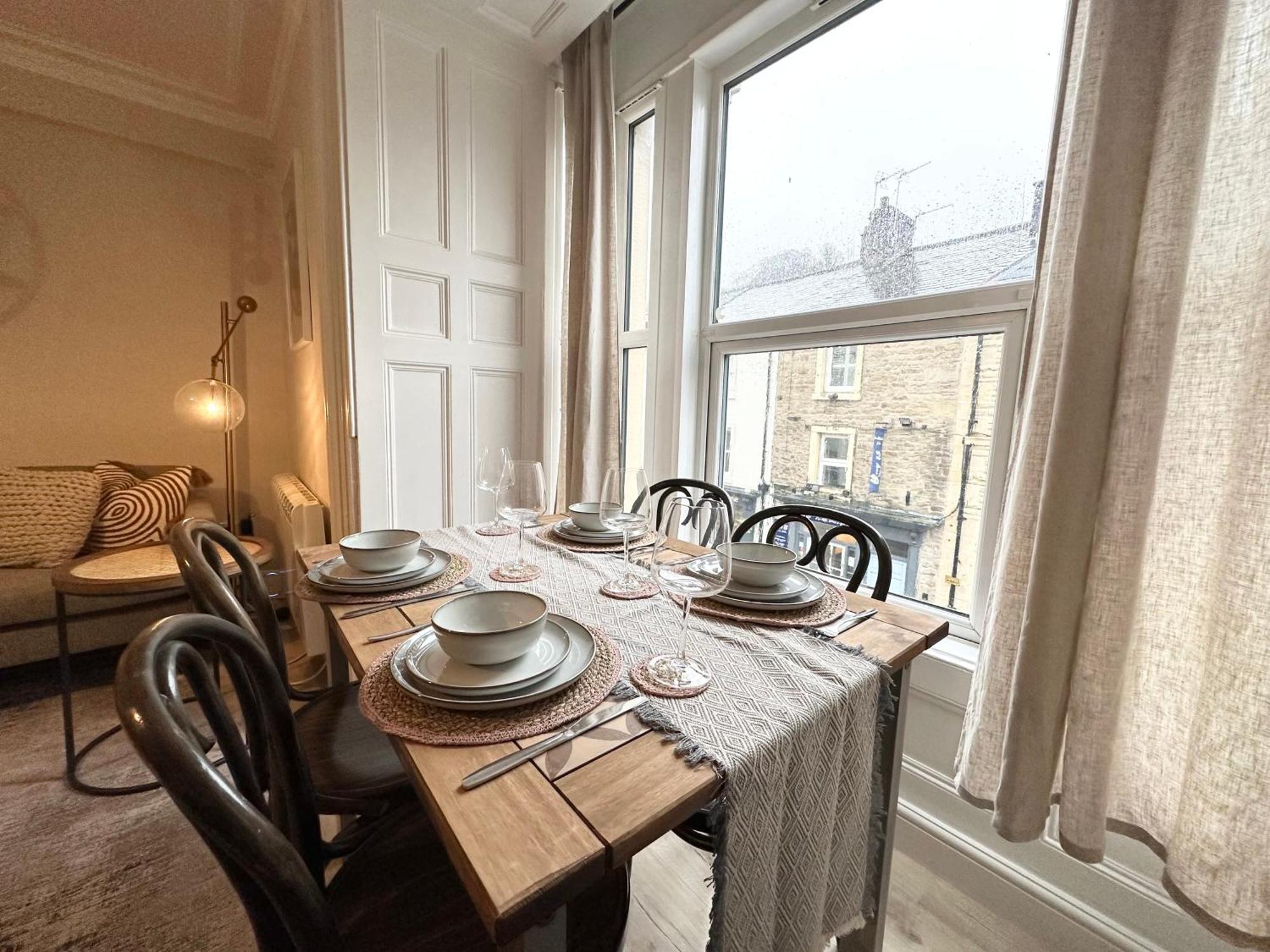 Bank House, Settle, Yorkshire Dales Apartment Exterior foto